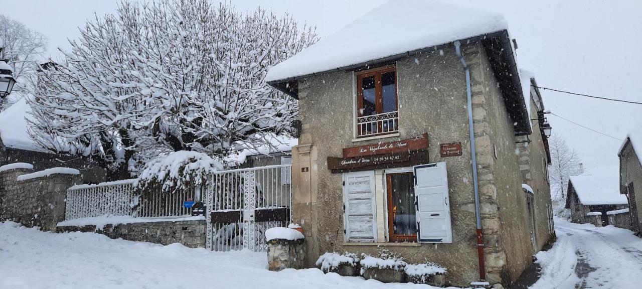 Le Gite Des Vagabonds Chichilianne Buitenkant foto